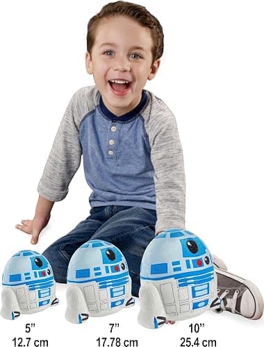 Star Wars Cuutopia 10-inch R2-D2 Plush, Soft Rounded Pillow Doll, Collectible Gift for Kids & Fans Ages 3 Years Old & Up 10 inches thumbnail 3