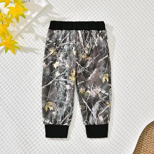 Aalizzwell Toddler Infant Baby Boys Hoodie Sweatshirt Pants Outfits Spring Winter Sweatsuits Clothes Sets thumbnail 4