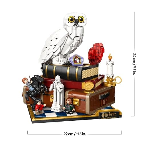 LEGO Harry Potter L’École des Sorciers – Édition Collector - Maquette DIY - Décoration Intérieure - Scènes Miniatures du Film - Figurine d'Hedwige - 3 Minifigurines - Idée Cadeau pour Fan Adulte 76466 thumbnail 3