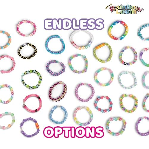 Rainbow Loom: 9,000 Bands AutoLoom Creation Case with 50 Beads & 3 Sticker Sheets – DIY Bracelet & Jewelry Making Kit for Kids 7+ thumbnail 4