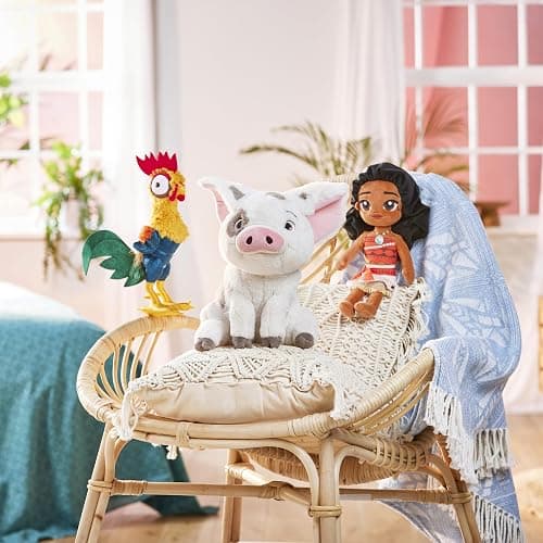 Disney Store Official Pua Plush, Moana, Medium 13 Inches, Iconic Cuddly Toy Character with Embroidered Eyes and Soft Plush Features, Suitable for All Ages 0+ thumbnail 6