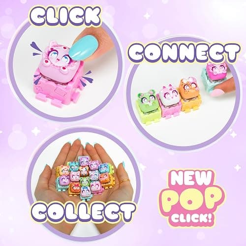 Clickeez Twin Pack - Series 3 (Bubble Pops) | Includes 2 Clickable Keyboard Collectibles! | 70 Characters To Find, Cute Themes & Rare Surprises | Girls Gifts and Collectables Ages 6+ thumbnail 5
