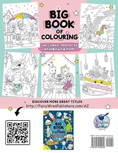 Big Book of Colouring for Girls: Children Ages 4+ (Big Books of Colouring (Ages 4+)) thumbnail 2