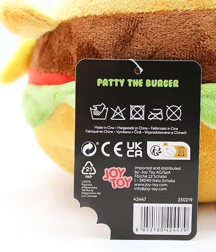 Joy Toy - Yummies Patty Burger Plüsch 20 cm thumbnail 5