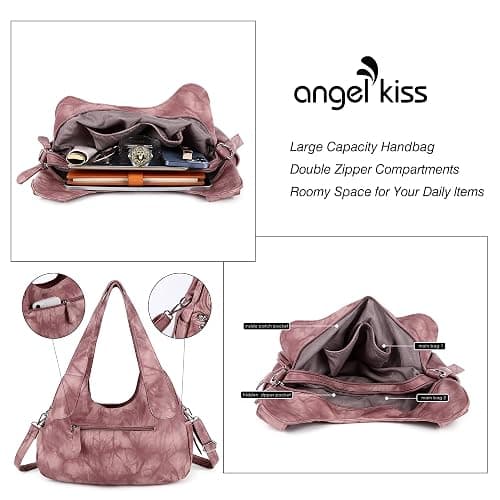 Angelkiss Hobo Purses and handbags for Women Satchel Handbag Women Purses Large Daily Shoulder Bags | Purses thumbnail 6