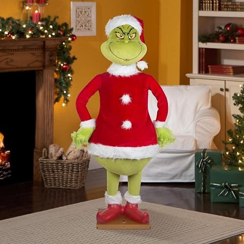 Gemmy Life Size Animated Grinch thumbnail 2