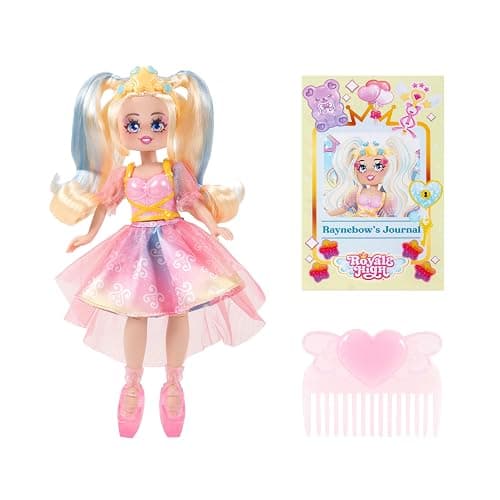 Royale High 9” Fashion Doll - Raynebow The Light Fairy, Series 2 - Fairy Journal, Comb, and Virtual Item Code Included - Ages 5+ thumbnail 6