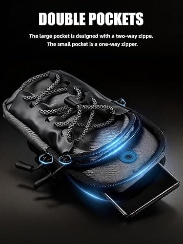 JFG RACING Frame Battery Bag for E Dirt Bike,Motorcycle Front Cover Storage for Electric Dirtbike Tutti Soleil 01/Surron Light Ultra Hyper Bee/E Ride Pro S SS SR/Talaria MX3 MX4 MX5 Ebike-Black thumbnail 5