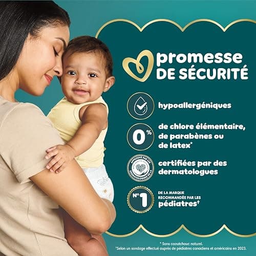 Pampers Swaddlers Diapers, Size 3, Absorbent, Keeps Baby Dry and Comfortable, Skin Safe Disposable Baby Diaper, 1 Pack (Count of 132) thumbnail 19