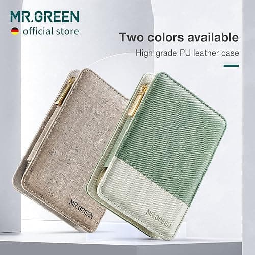 MR.GREEN Manicure Sets Pedicure Kits Stainless Steel Nail Clipper Personal Care Tools with PU Leather Case (Gray) thumbnail 2