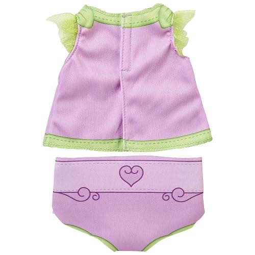 My Disney Nursery Baby Doll Clothes & Accessories, Tinker Bell Diaper Accessory Pack Inspired by Disney's Tinker Bell Character! Includes Doll T-Shirt, Doll Diaper Cover, Clip with Charm thumbnail 5