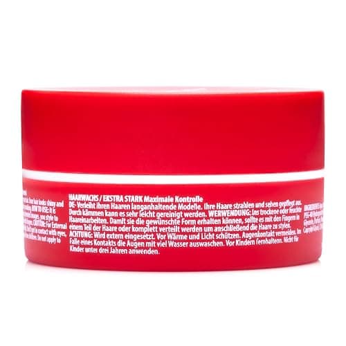 Redone Hair Wax Red 150ml | Ultra Hold & Maximum Control | High Shine Styling Wax for Men & Women | Edge Control & Non-Sticky Finish | Strawberry Scent | Professional Barber Hair thumbnail 9