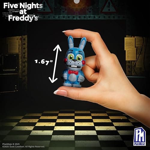 Five Nights At Freddy’s (FNAF) - Ultimate Grab N’ Go Bundle - Series 2 -Collectible Microfigures - Figure and Card Stand - Collectible Trading Cards - Sticker Sheet - Mini Toy Collector Set thumbnail 4