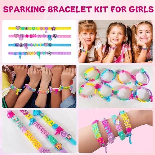 Dupamind Friendship Bracelet Making Kit for Girls, Christmas Gifts Art & Craft Kits for Kids, DIY Jewelry Making Kit, Birthday Present for Ages 4-12, Toy for Age 4, 5, 6, 7, 8, 9, 10, 11, 12 Years Old thumbnail 5