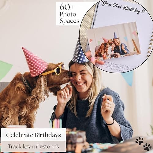 New Puppy Gift – Dog Memory Book & Keepsake Photo Album | Thoughtful Gift for New Puppy Owners, Dog Mums & Dads | Puppy Planner, Diary & Scrapbook thumbnail 7