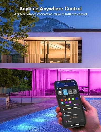 Govee Smart Light Bulbs, 1200 Lumens Dimmable BR30 Bulbs, RGBWW Color Changing Light Bulbs, WiFi & Bluetooth LED Bulbs, 16 Million Colors, Music Sync, Compatible with Alexa, Google Assistant, 6 Pack thumbnail 6