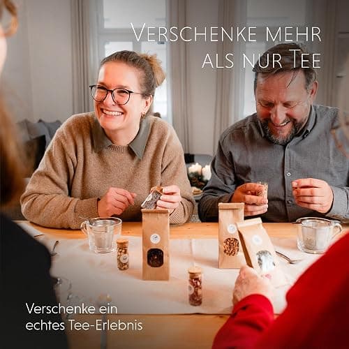 Tee Selber Mischen Set Geschenk mit Schwarztee - BIO Schwarzer Tee Geschenkset mit 7 leckeren Tee-Sorten zum DIY Teemischung Selber Machen thumbnail 5