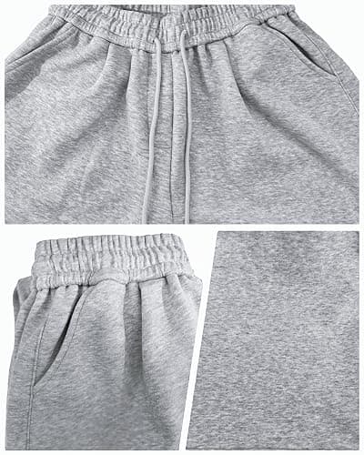 LuminBlaze Women Baggy Sweatpants Wide Leg Lounge Pants Comfy Joggers Fall Winter Outfits 2025 thumbnail 7