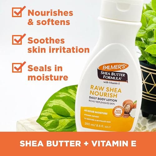 Palmer's Body Lotion for Women & Men Variety Pack, Vitamin E Lotion Set for Dry Skin, 48 Hour Moisturization, 8.5 oz flip cap bottles (Pack of 3) thumbnail 4