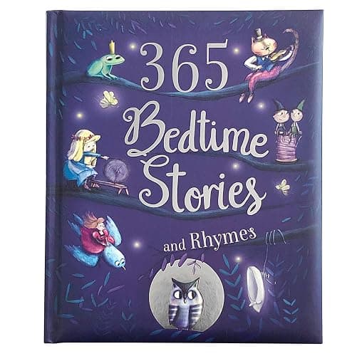 365 Bedtime Stories and Rhymes: Short Bedtime Stories, Nursery Rhymes and Fairy Tales Collections for Children - Image 1