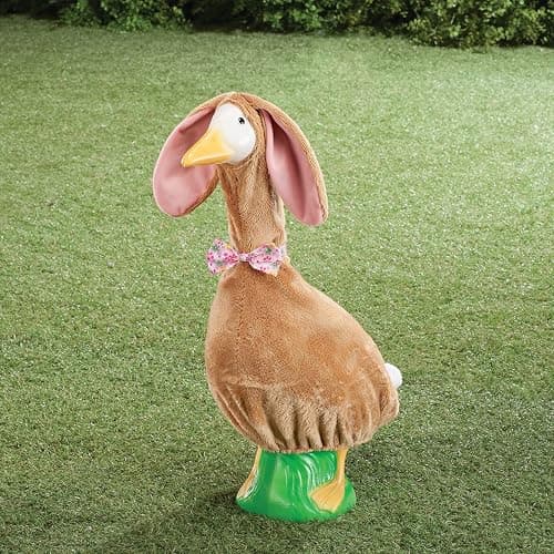 Fox Valley Traders Gaggleville Brown Bunny Goose Outfit, Fits Large 23" H Statue thumbnail 2