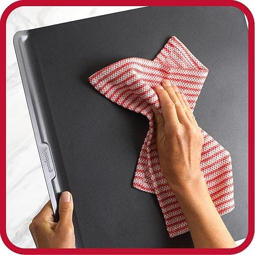 GoodCook AirPerfect Non-Stick Air Insulated 16” x 14” Cookie Sheet - Carbon Steel Cooking Pans, No Burn Insulation Bakeware, Cookie Sheets for Baking, Oven Pan Set thumbnail 9