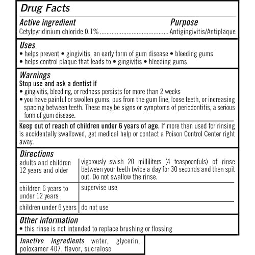 TheraBreath Deep Clean Mouthwash, Antiseptic Benefits, Fresh Mint Flavor, Dentist Formulated, Alcohol Free, 16 fl oz (Pack of 2) thumbnail 7