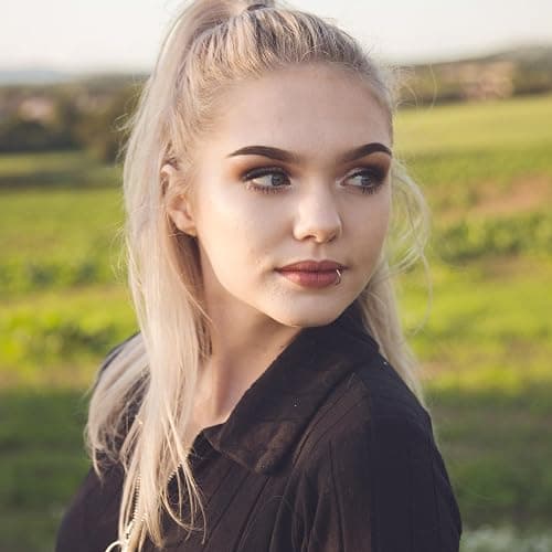 VELCARE Nose Rings Hoops Nose Piercings Fake Nose Ring Fake Lip Ring Fake Piercings Nose Hoop Nose Rings for Women Men Nose Ring Hoop Nose Piercing Jewelry thumbnail 5