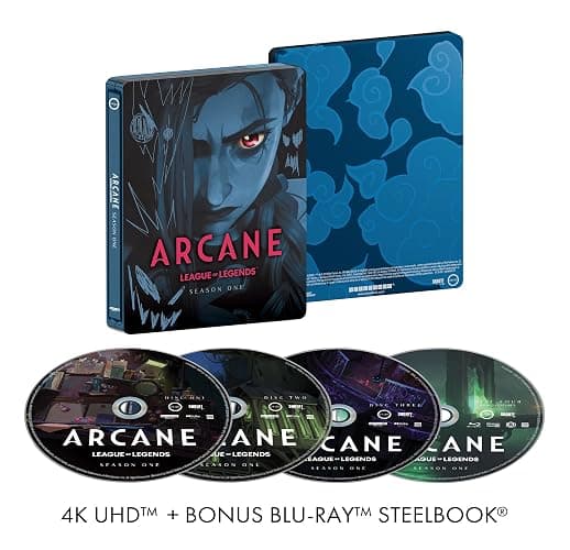 Arcane: League of Legends - Season One Limited Edition Steelbook [4K] [4K UHD] thumbnail 4