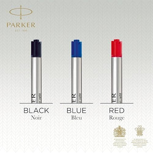 Parker Ballpoint Pen Refills | Medium Point | Black QUINKflow Ink | 3 Count thumbnail 7
