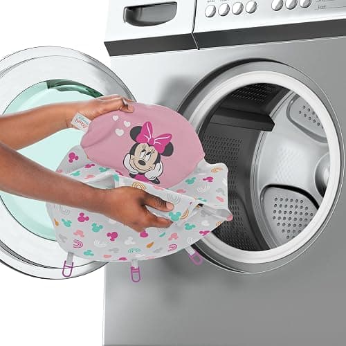 Bright Starts Disney Baby Minnie Mouse Forever Besties 2-in-1 Baby Activity Walker - Easy Fold Frame and Removable -Toy Station, 6 Months and up thumbnail 5