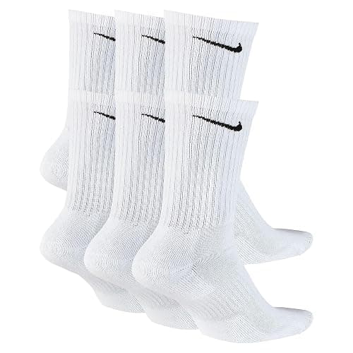 Nike Unisex Adult Everyday Cushioned Training Crew Socks (6-Pack) | Mens and Womens thumbnail 3