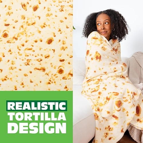 Cozy Concepts Co. Burrito Comfort Blanket by Relatable, Super Soft Plush Throw for Teens and Kids, A Cozy Fall Nights & Dorm Room Essential, Perfect Comfort Gift thumbnail 5