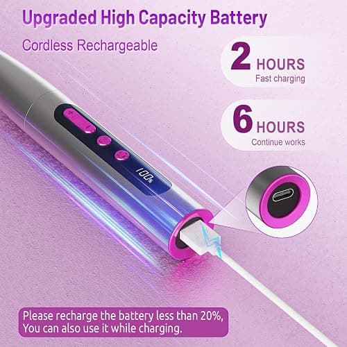 Electric Nail Drill Professional, 35000RPM Cordless Acrylic Nail Kit for Nail Polish Remover, Electric Nail File Buffer Grinder, Nail Filer Electric Professional Manicure and Pedicure kit (Matte Gray) thumbnail 4
