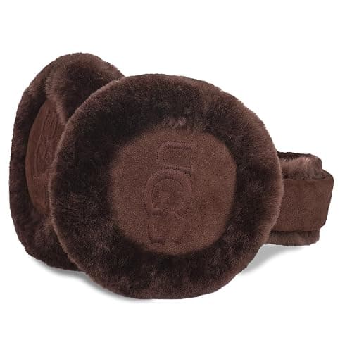 UGG womens Water Resistant Sheepskin Earmuffs With Embroidered Logo thumbnail 5