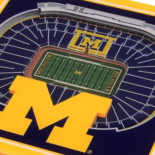 YouTheFan NCAA 3D StadiumView Coasters thumbnail 3