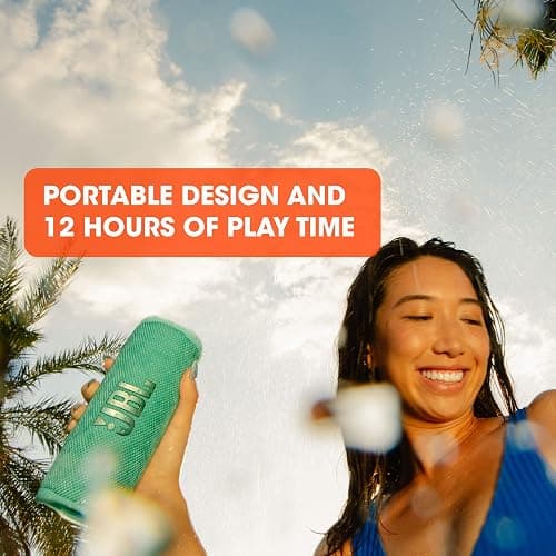 JBL Flip 6 - Portable Speaker Black - Black - Modern thumbnail 5