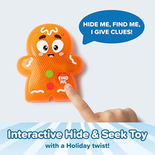 WHAT DO YOU MEME? Silly Poopy & Friends™ Hide & Seek Gingerbread™ by Relatable, The Kid-Friendly Hide & Seek Game, Kids Games, Includes 1 Silly Gingerbread, Ideal, or Stocking Stuffers for Toddlers thumbnail 2
