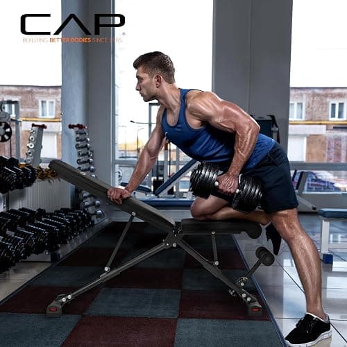 CAP Barbell Multi-Purpose Adjustable Utility Strength Training Weight Bench | Multiple Options thumbnail 7