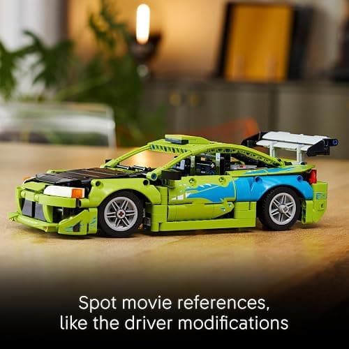 LEGO Technic Fast and Furious Mitsubishi Eclipse Car 42229 | Building Toys for Boys & Girls, Ages 14+, Toy Car Set for Display or Play, 827 pieces, Gift for Fans of the Movie thumbnail 3