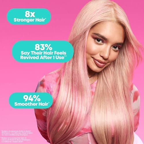 MATRIX Instacure Build-A-Bond Mighty Bonds Shampoo - Bond Repair For Very Damaged Hair, Strengthens, Smooths & Softens with Citric Acid & Squalane, Vegan, Sulfate-Free, Paraben-Free thumbnail 4