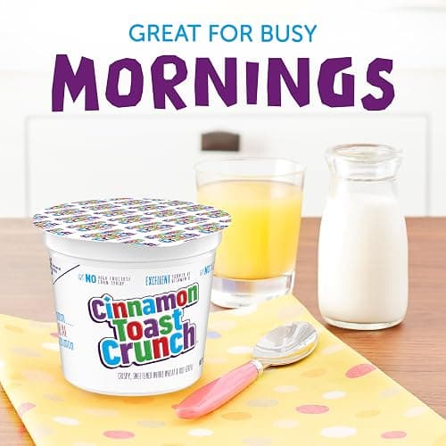 Cinnamon Toast Crunch Breakfast Cereal Cup, Single Serve Cereal, 2 oz (Pack of 12) thumbnail 5