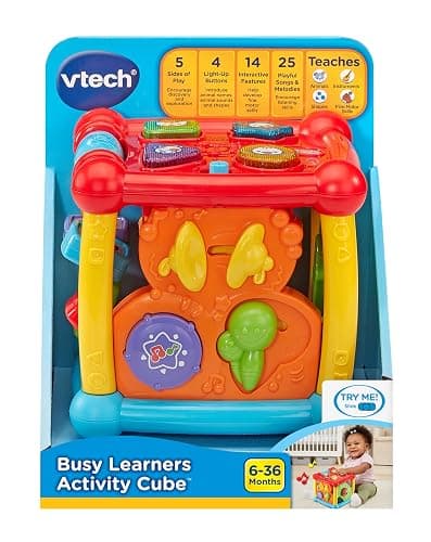 VTech Busy Learners Activity Cube (Retail Packaging - English Version) , Red thumbnail 7