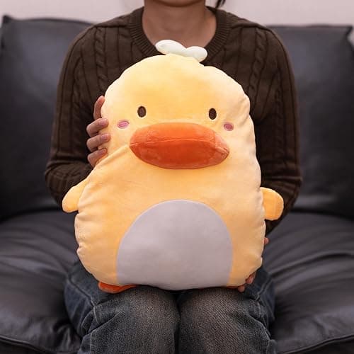 PlushLiAi Cute Plush Ducks Pillow Soft Stuff Animal Funny Decorations for Kids 13 Inch thumbnail 6