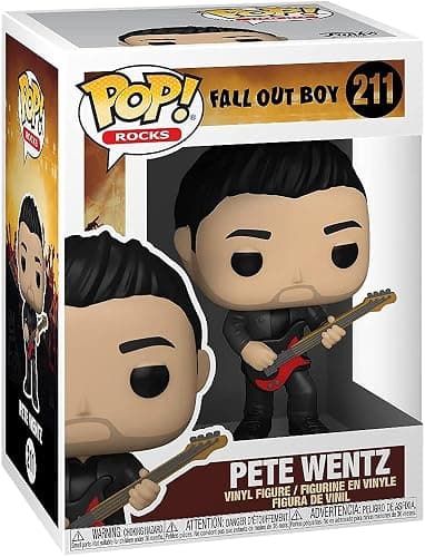 Funko POP Rocks: Fall Out Boy - Pete Wentz,Multicolor,Standard thumbnail 3