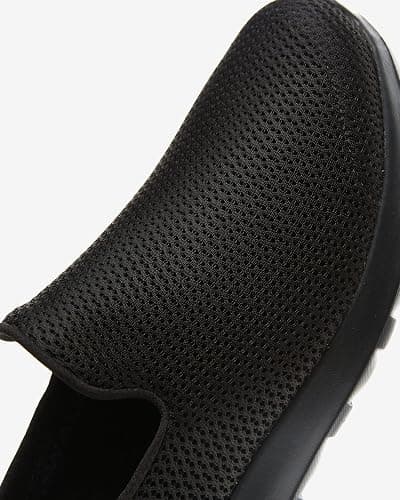 Skechers Men's Go Walk Max-Athletic Air Mesh Slip on - 10.5 X-Wide - Black thumbnail 7