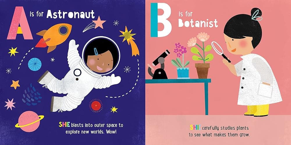 ABC for Me: ABC What Can She Be?: Girls can be anything they want to be, from A to Z (Volume 5) thumbnail 4