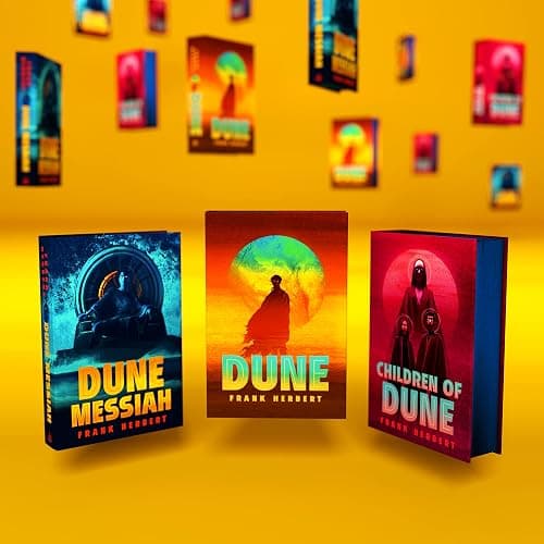 Frank Herbert's Dune Saga 3-Book Deluxe Hardcover Boxed Set: Dune, Dune Messiah, and Children of Dune thumbnail 2