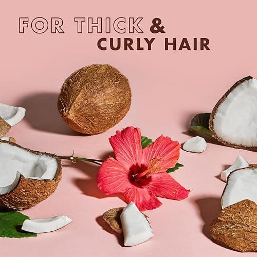 SheaMoisture Coconut & Hibiscus Curl & Shine Shampoo & Conditioner for Bouncy Curls, Frizz Control, 16 Oz Ea thumbnail 7