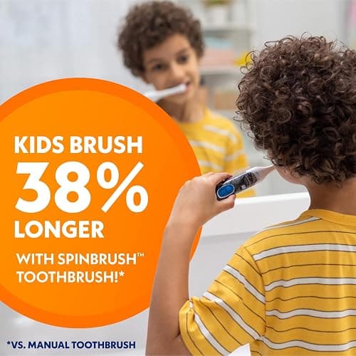 Spinbrush Gabby's Dollhouse Kids Electric Battery Toothbrush, Soft Bristles thumbnail 5